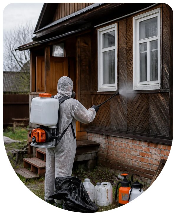 Профессиональная дезинсекция дачи от насекомых в Ирбите